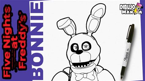 cara de bonnie|COMO DIBUJAR a BONNIE de five nights at freddy's .